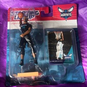 Charlotte Hornets Action Figure with Card